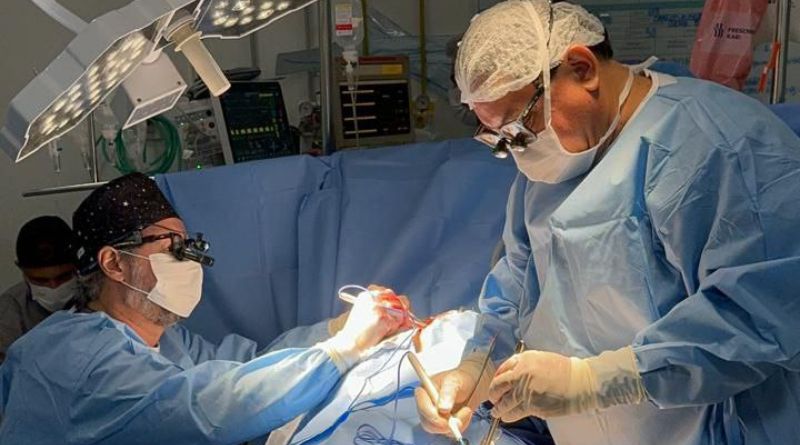 Realizada primeira cirurgia cardíaca com paciente do SUS via IVM em ITZ